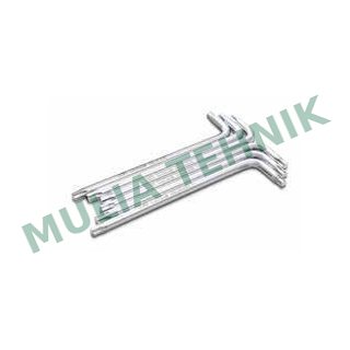 KUNCI L BINTANG PANJANG SET 6 PCS T45 TEKIRO