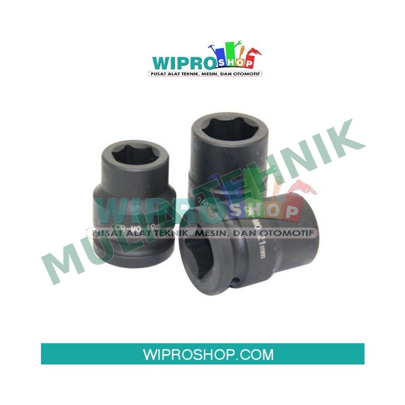 MATA SOCK IMPACT 1" 6 PT 36 MM WIPRO