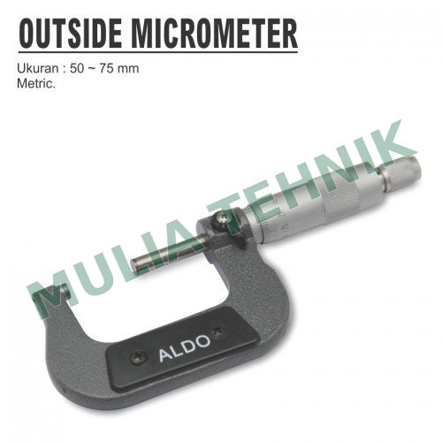OUTSIDE MICROMETER 50-75MM ALDO