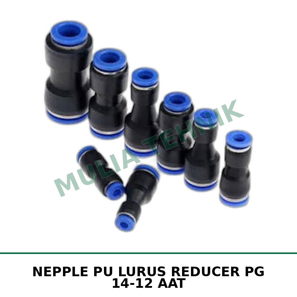 NEPPLE PU LURUS REDUCER PG 14-12 AAT