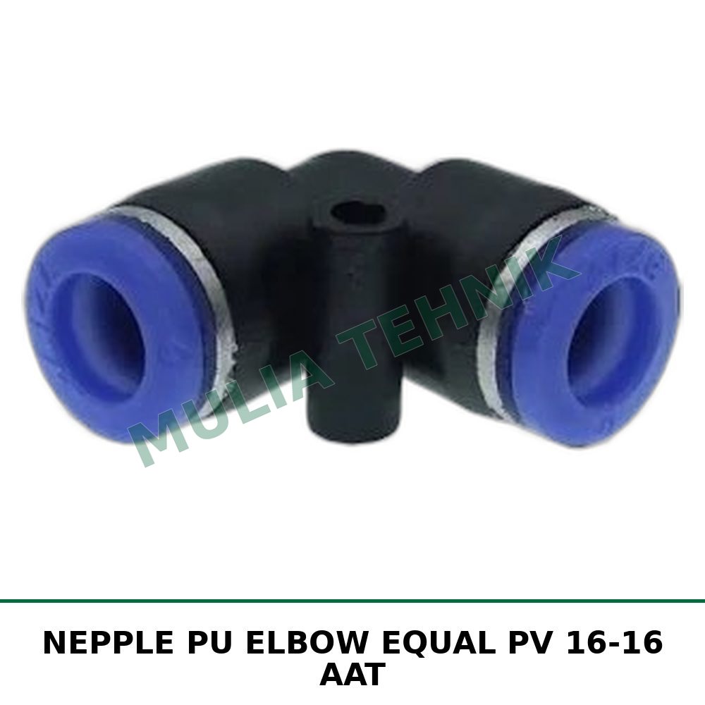 NEPPLE PU ELBOW EQUAL PV 16-16 AAT