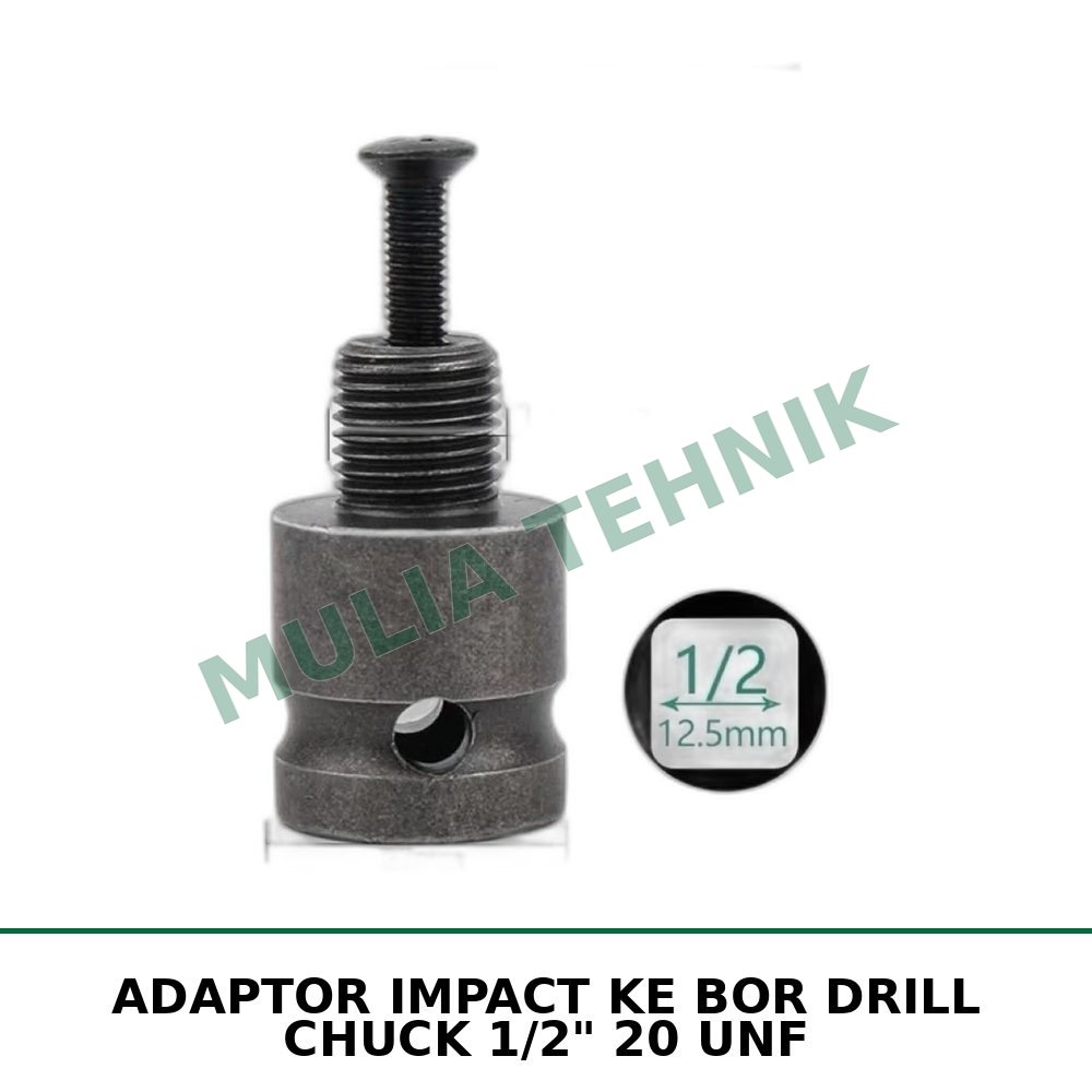 ADAPTOR IMPACT KE BOR DRILL CHUCK 1/2" 20 UNF