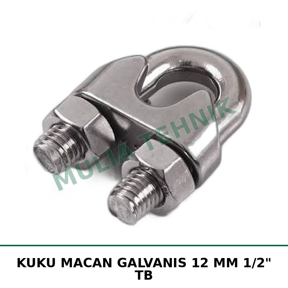 KUKU MACAN GALVANIS 12 MM 1/2" TB