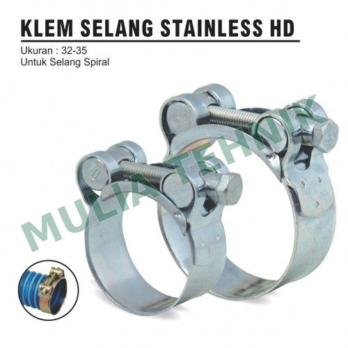 KLEM SELANG HEAVY DUTY 32-35 MM 1.3/8"