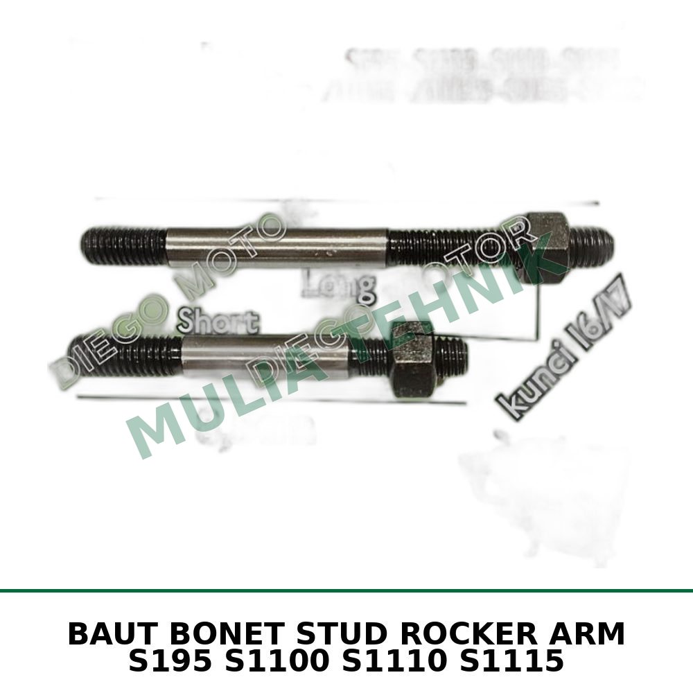 BAUT BONET STUD ROCKER ARM S195 S1100 S1110 S1115