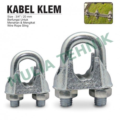 KLEM SLING / KUKU MACAN GIV 3/4" 20 MM