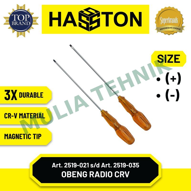 OBENG RADIO BUNGA 8" X PH 0