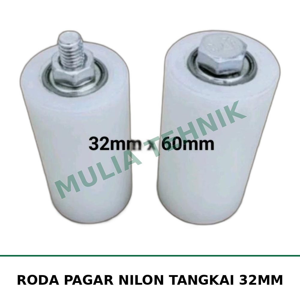 RODA PAGAR NILON TANGKAI 32MM