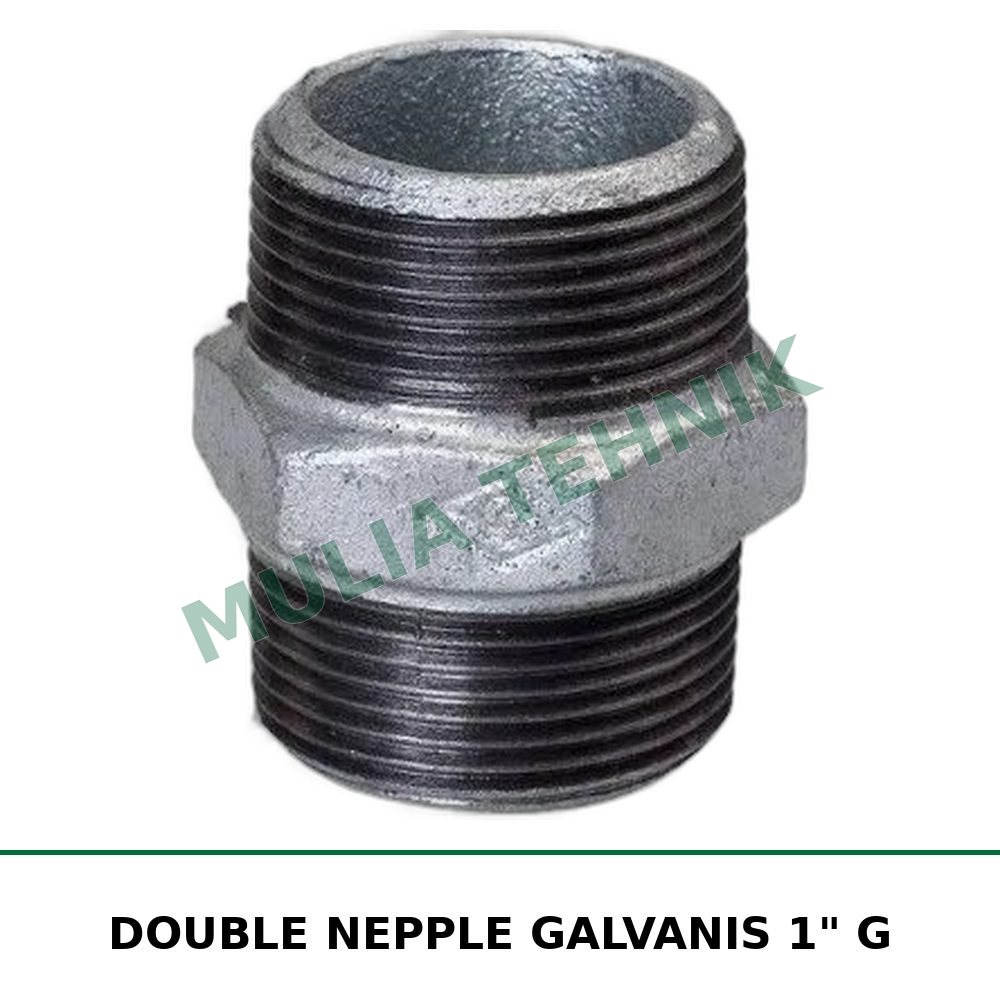DOUBLE NEPPLE GALVANIS 1" G