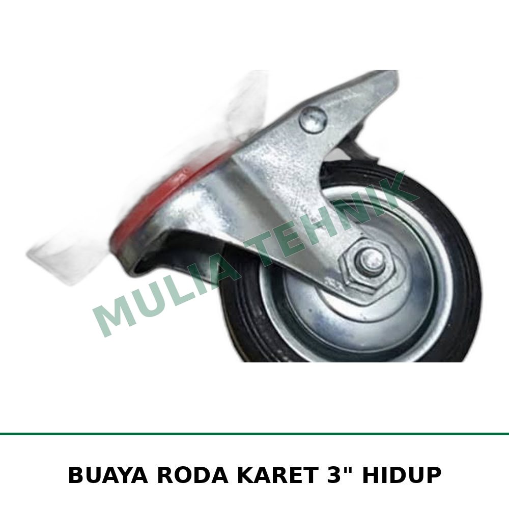 BUAYA RODA KARET 3" HIDUP