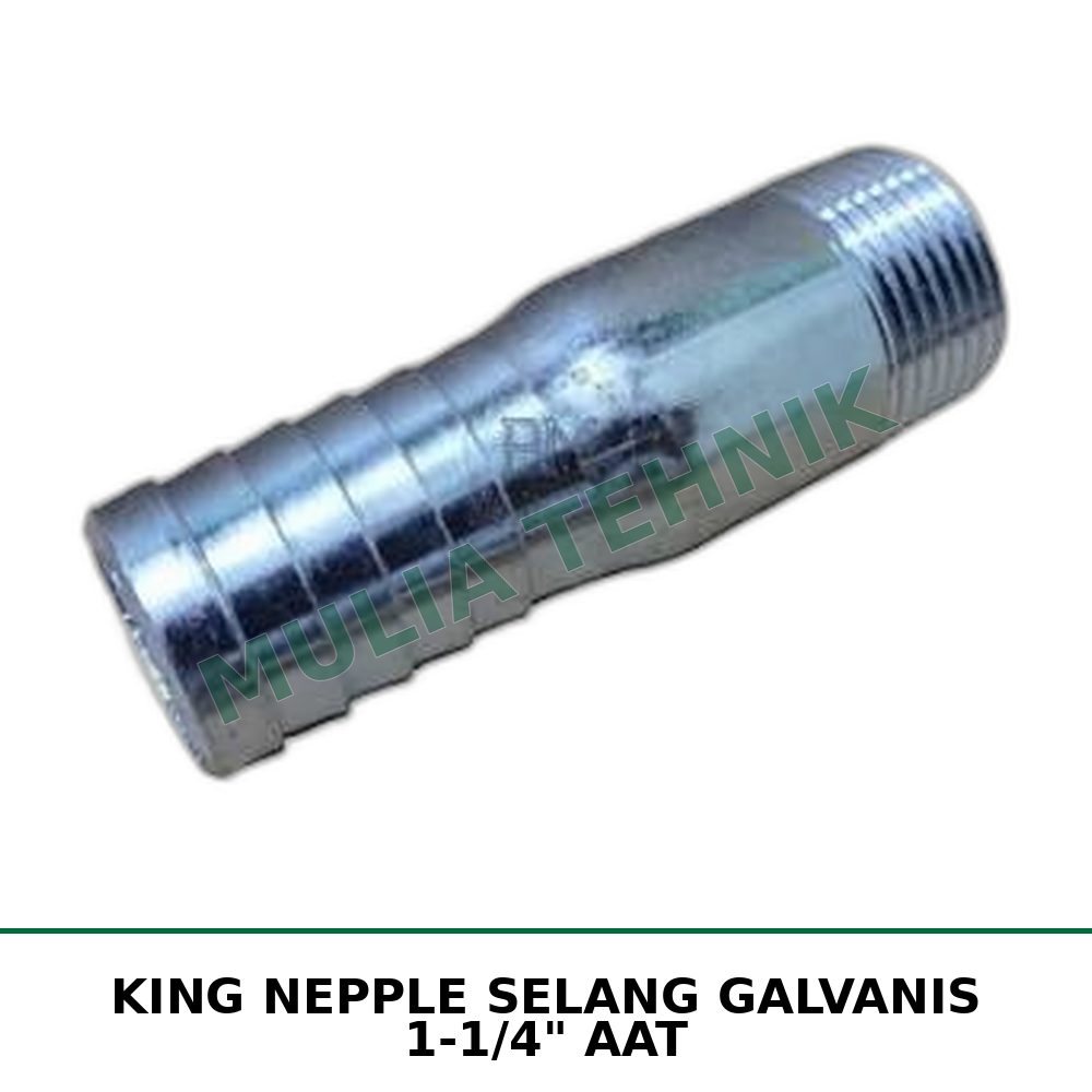 KING NEPPLE SELANG GALVANIS 1-1/4" AAT