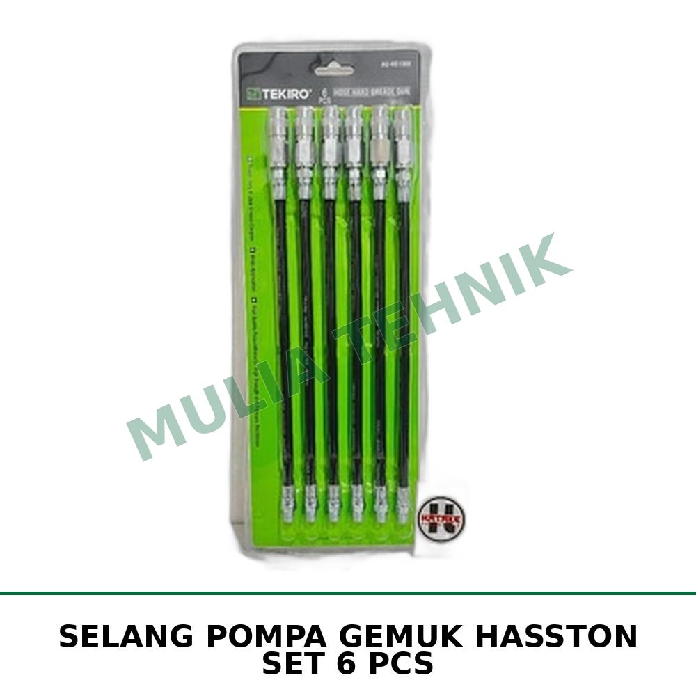 SELANG POMPA GEMUK HASSTON SET 6 PCS