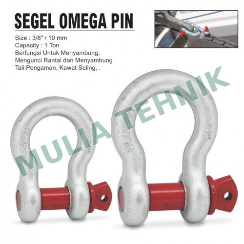SEGEL OMEGA PIN ST 3/8" 10 MM / 1 TON
