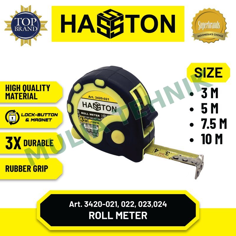 METERAN KARET 3 M HASSTON