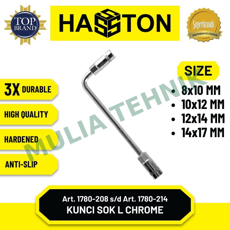 KUNCI SOCK L 12 MM HASSTON
