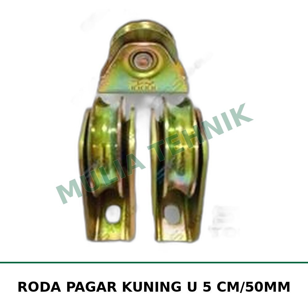 RODA PAGAR KUNING U 5 CM/50MM