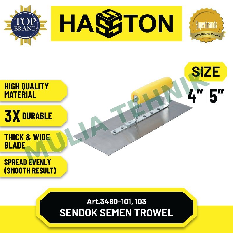 HASSTON CETOK SEMEN TROWEL