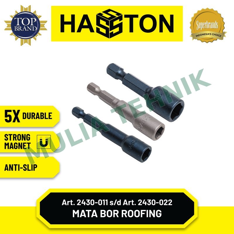 MAGNETIC HEX NUT SETTER SUPER 8X65MM HASSTON