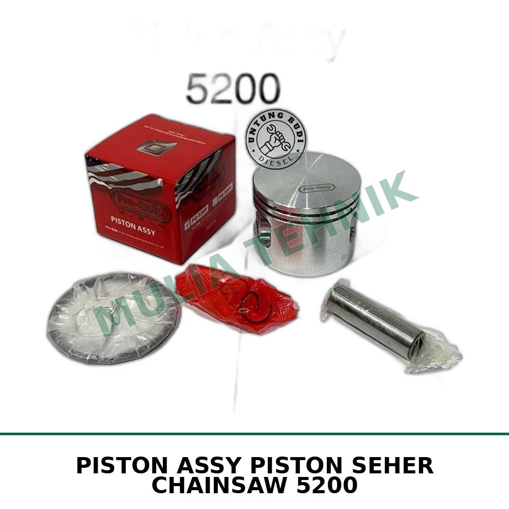 PISTON ASSY PISTON SEHER CHAINSAW 5200