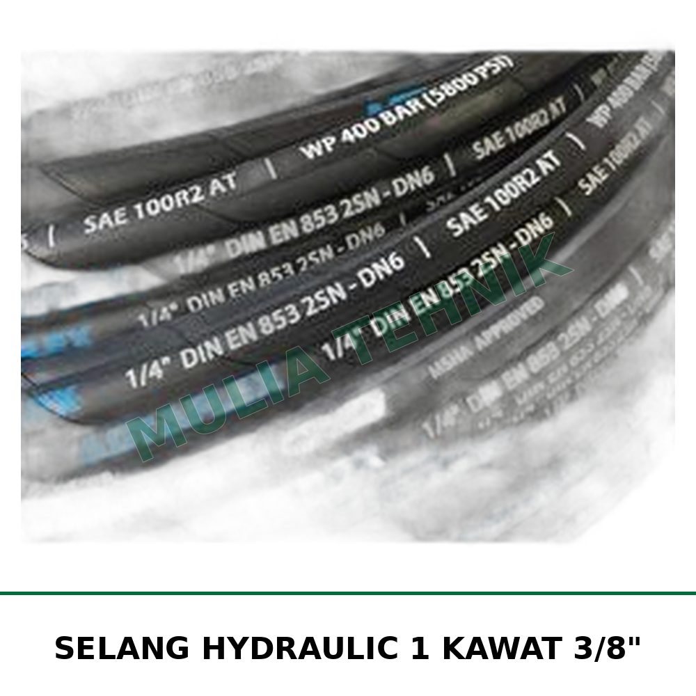 SELANG HYDRAULIC 1 KAWAT 3/8"