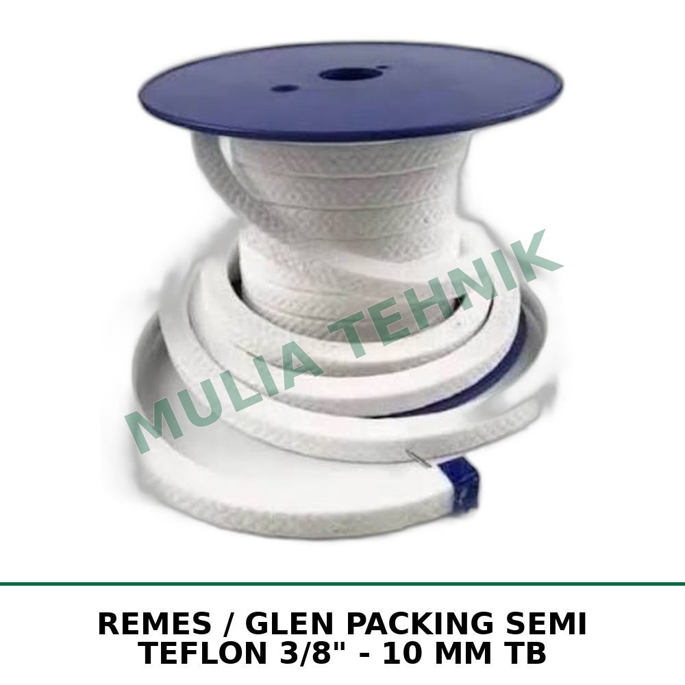 REMES / GLEN PACKING SEMI TEFLON 3/8" - 10 MM TB