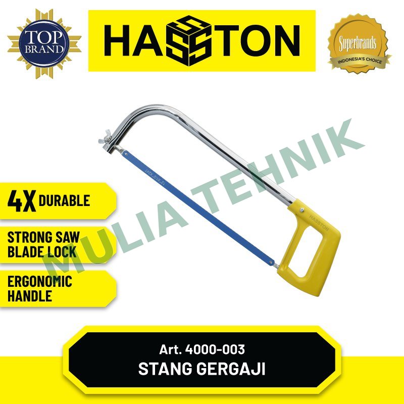 HASSTON STANG GERGAJI BESI MODEL PIPA