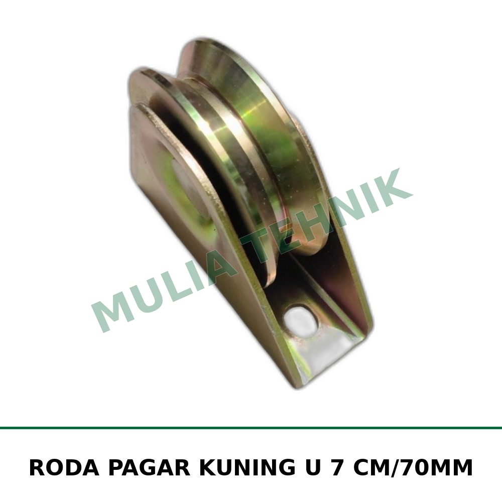 RODA PAGAR KUNING U 7 CM/70MM