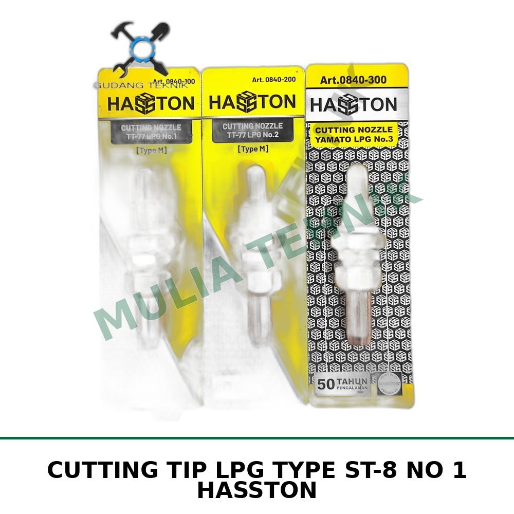 CUTTING TIP LPG TYPE ST-8 NO 1 HASSTON