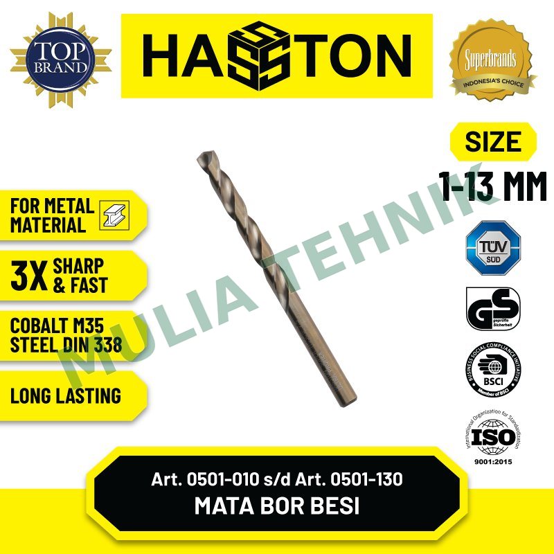 HASSTON MATA BOR BESI COBALT 8 MM