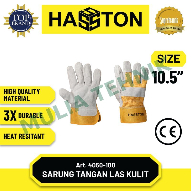 SARUNG TANGAN KOMBINASI 10.5" HASSTON