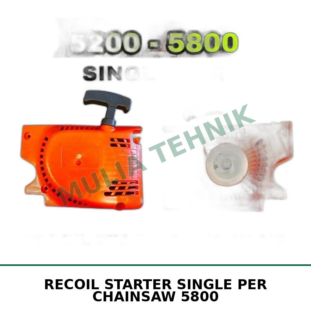 RECOIL STARTER SINGLE PER CHAINSAW 5800