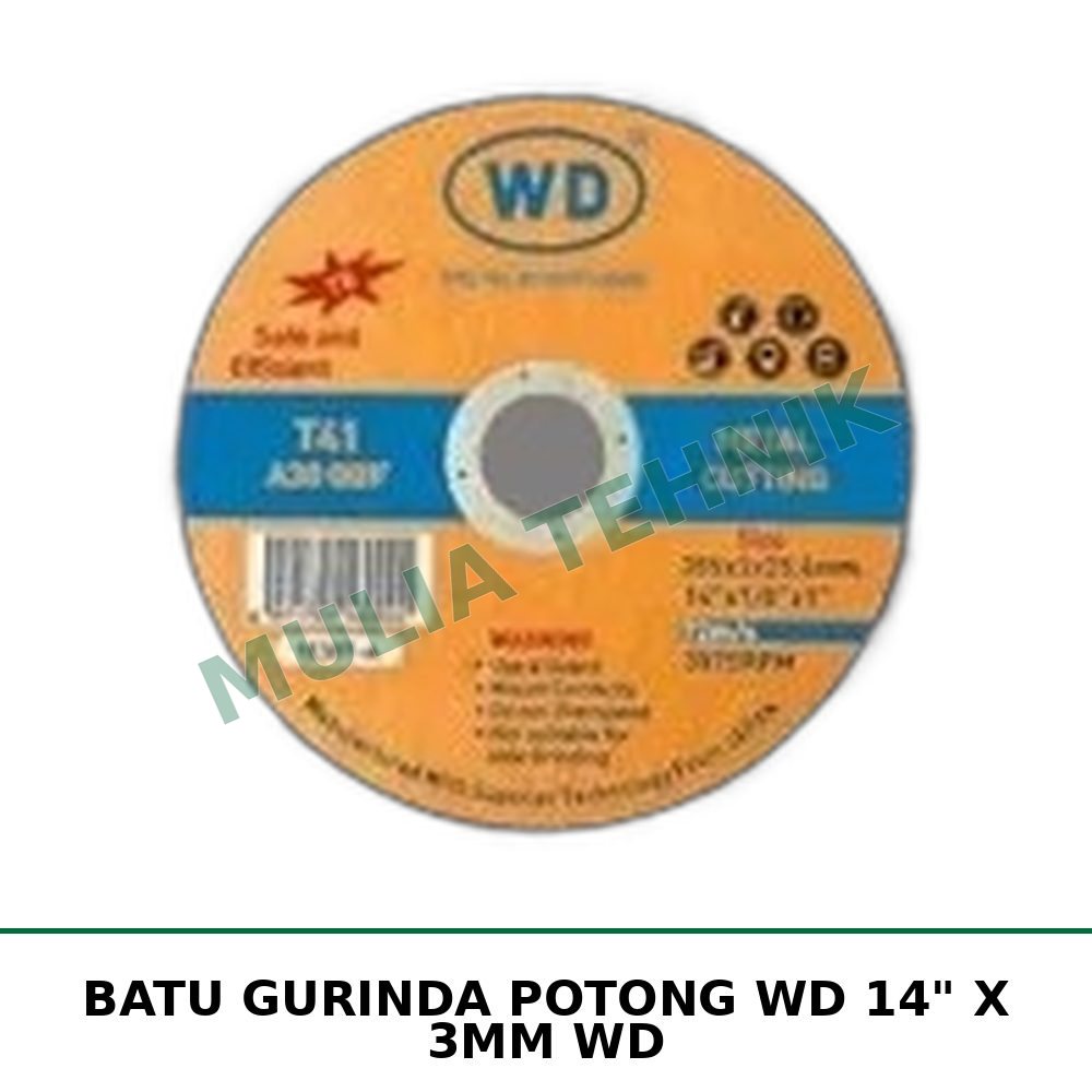 BATU GURINDA POTONG WD 14" X 3MM WD