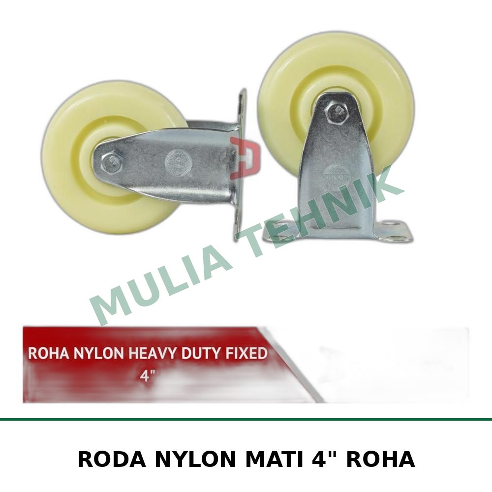 RODA NYLON MATI 4" ROHA