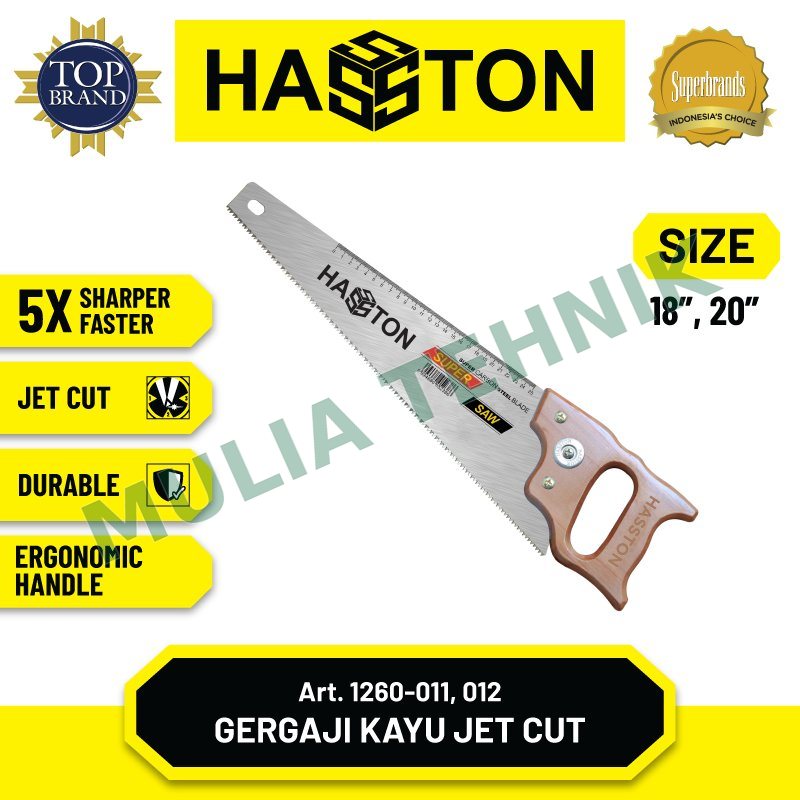 HASSTON GERGAJI 18" JET CUT