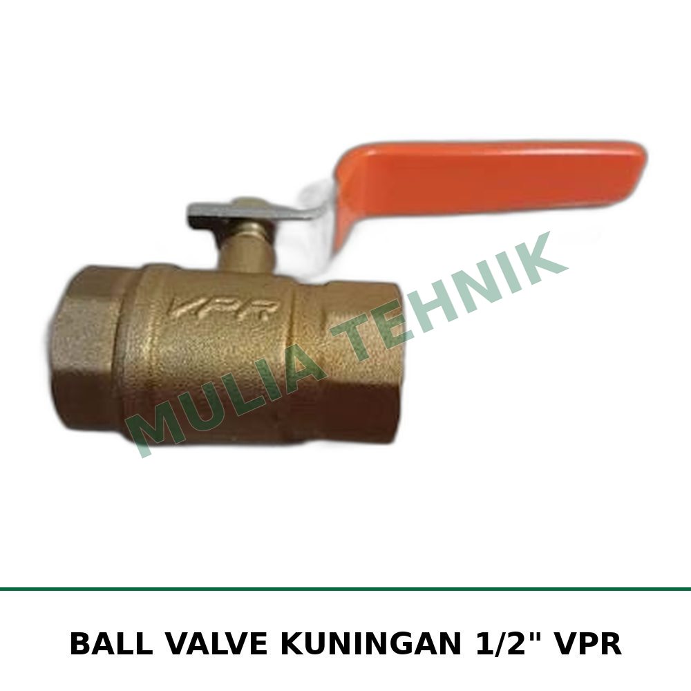 BALL VALVE KUNINGAN 1/2" VPR