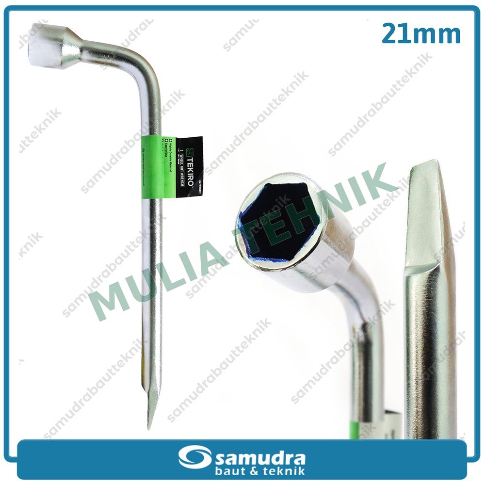 KUNCI RODA L 21 MM TEKIRO