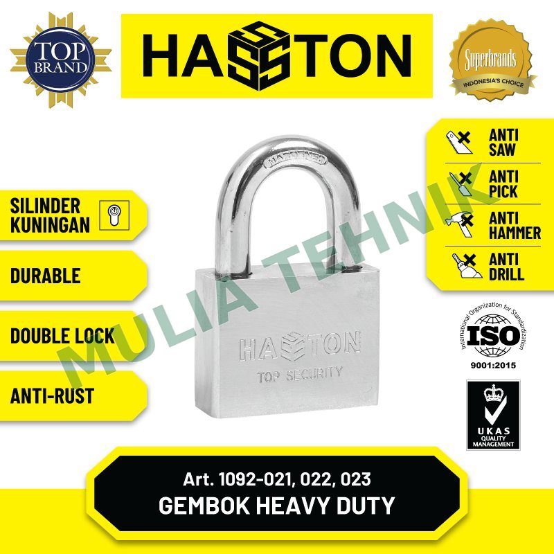 HASSTON GEMBOK 60 MM CHROME