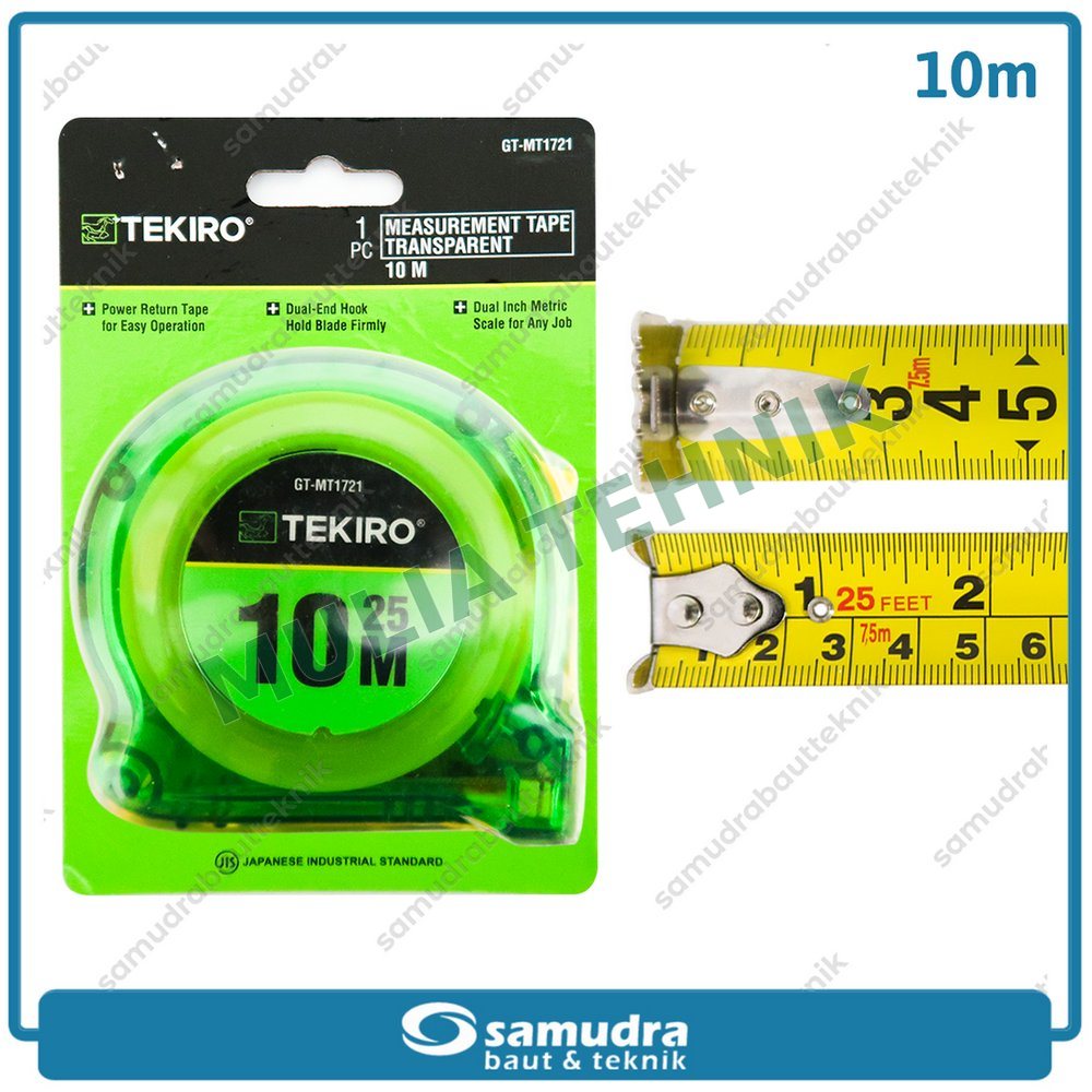 METERAN TRANSPARAN 10 M TEKIRO