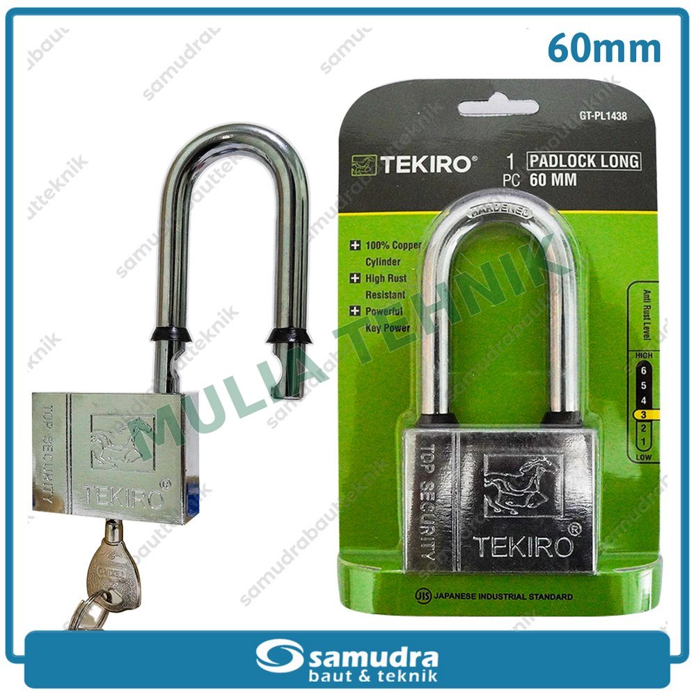 GEMBOK PANJANG 60 MM TEKIRO