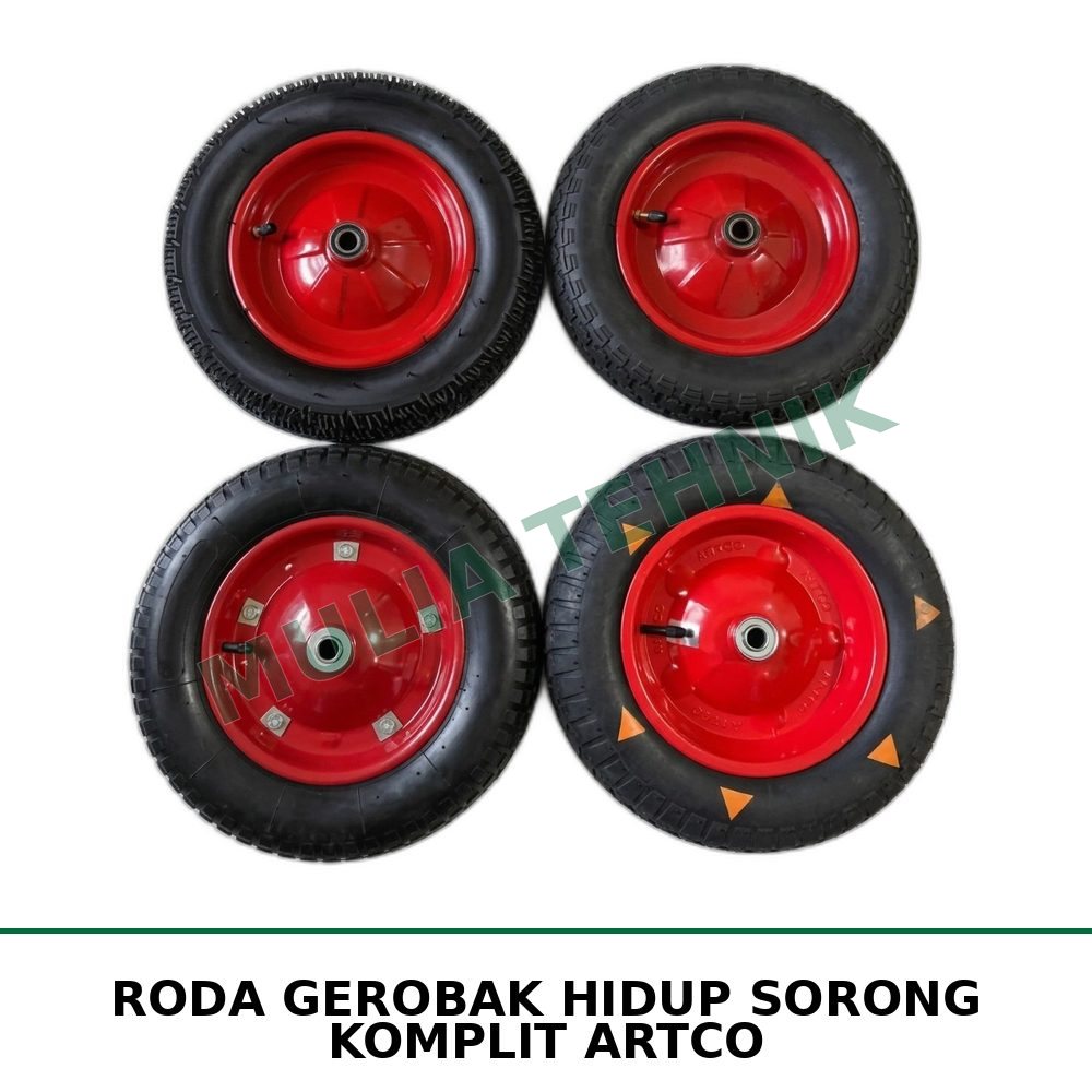 RODA GEROBAK SORONG KOMPLIT ARTCO