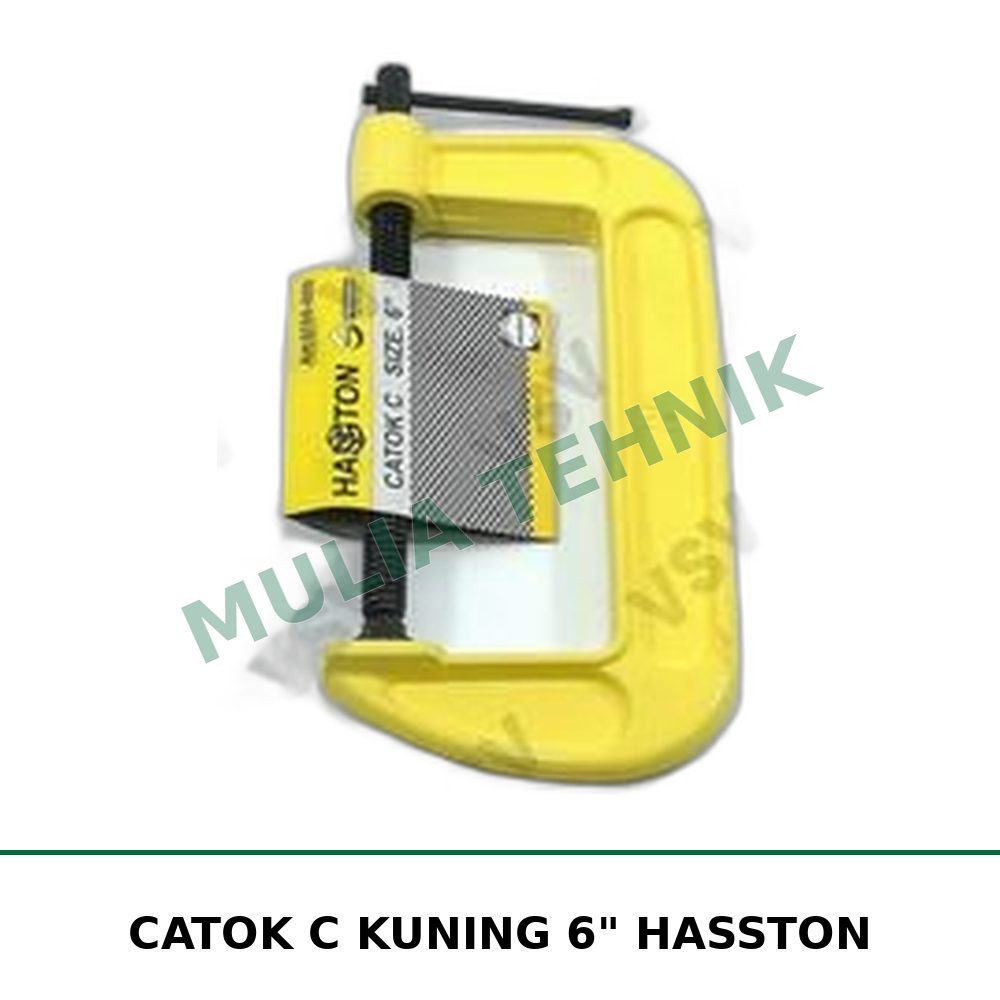 CATOK C KUNING 6" HASSTON