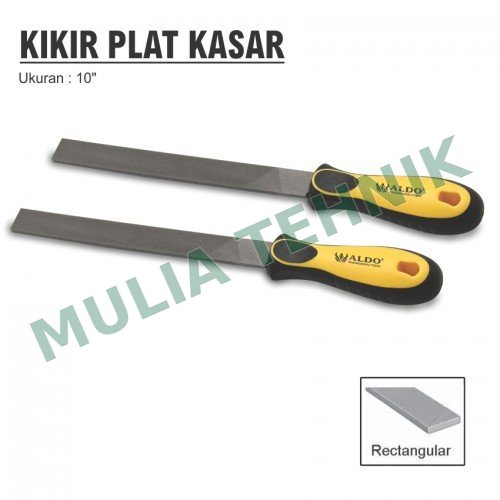 KIKIR PLAT KASAR 10" ALDO