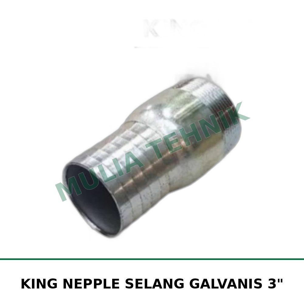 KING NEPPLE SELANG GALVANIS 3"