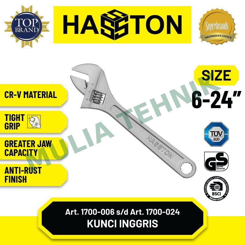 HASSTON KUNCI INGGRIS 12"