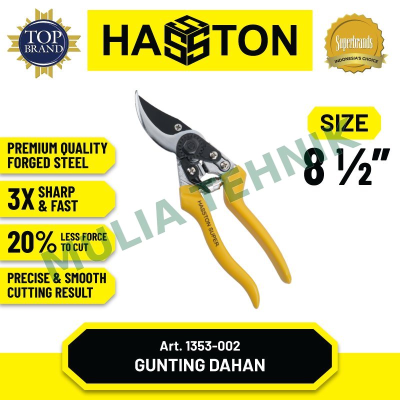 GUNTING BUNGA 8.5 INCH HASSTON