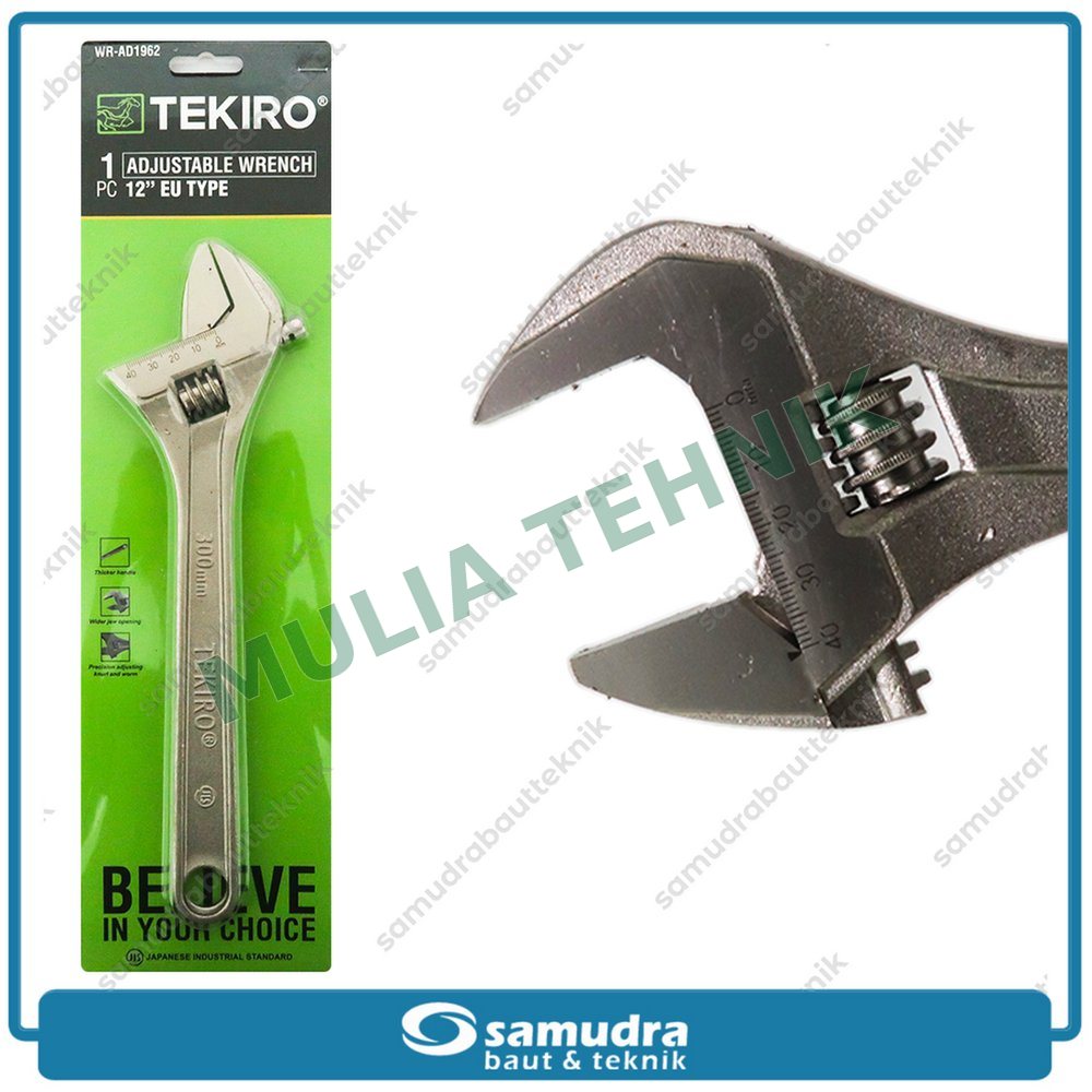 KUNCI INGGRIS TIPE EU 12” TEKIRO