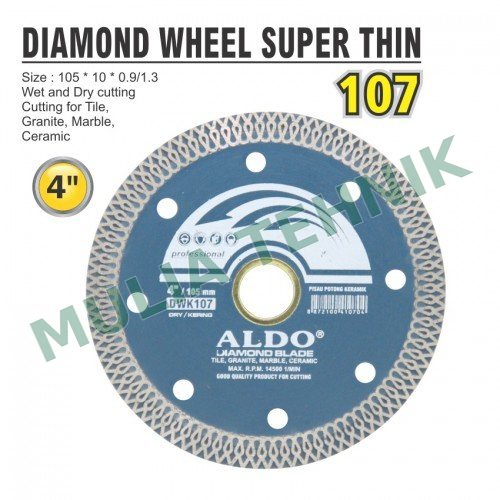 DIAMOND WHEEL DWK 107 ALDO