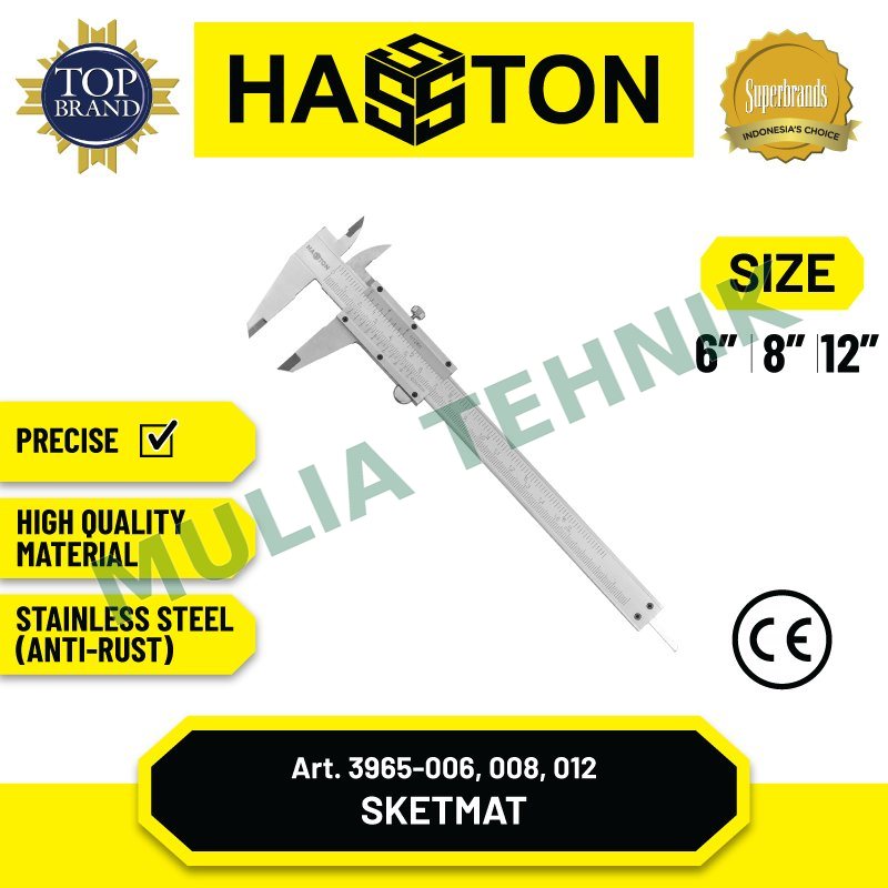 SIGMAT SKETMAT CALIPER 6" HASSTON