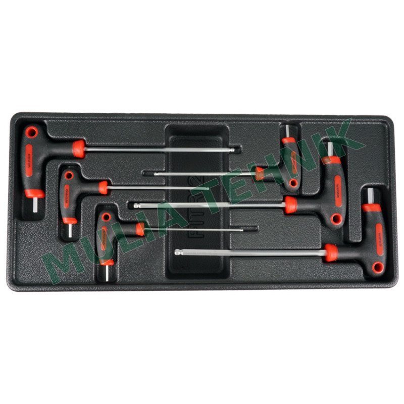 TOOL TRAY KUNCI L MODEL T 6PCS WIPRO