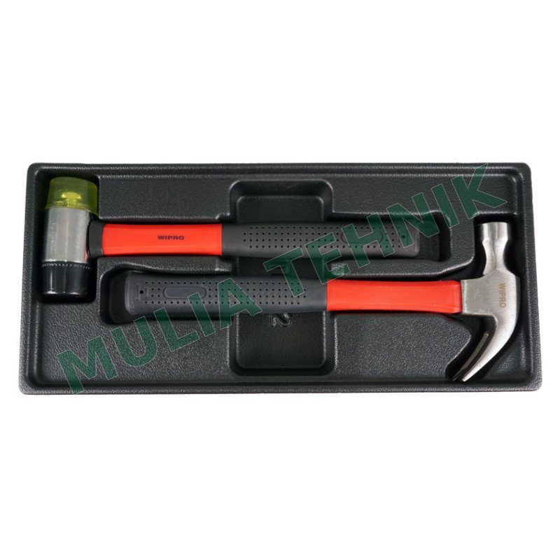 TOOL TRAY HAMMER SET 2PCS WIPRO
